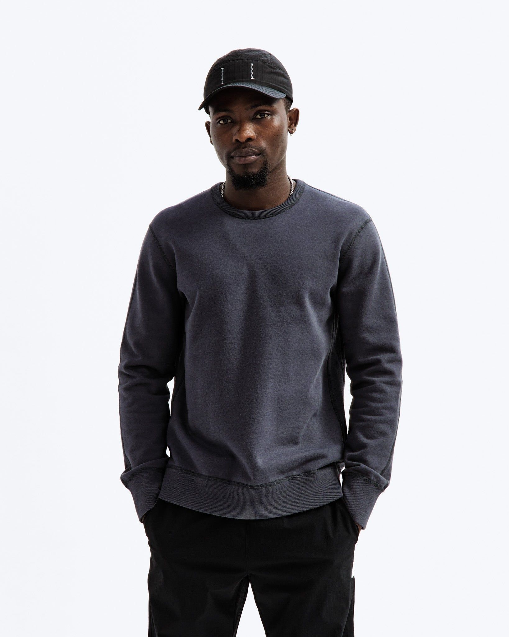 Midweight Terry Crewneck sold by Reigning Champ product image thumbnail 2