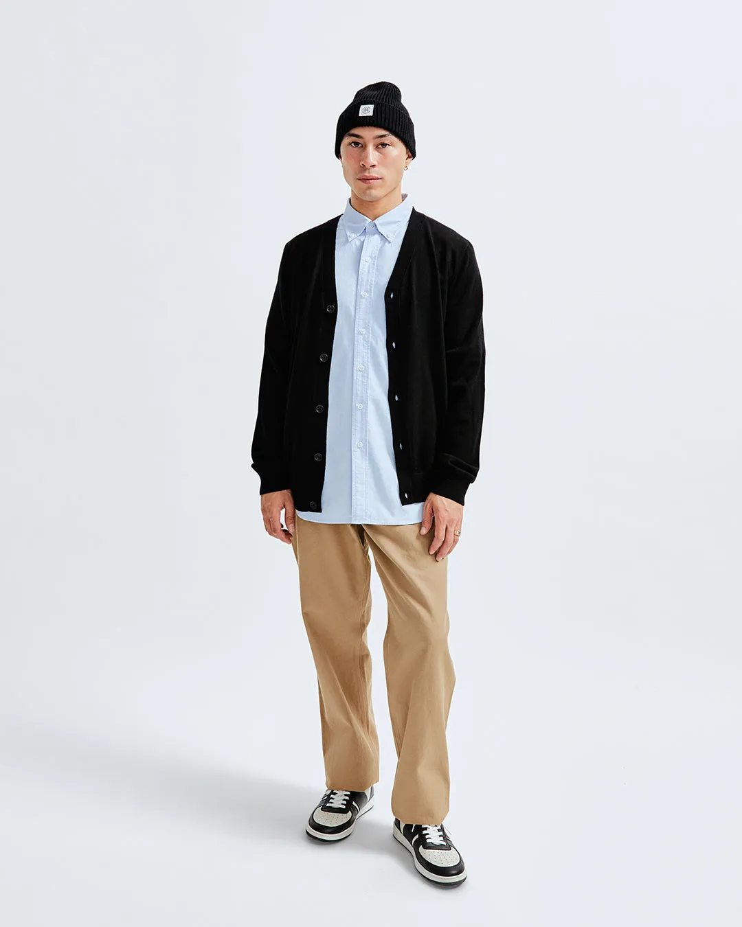 Lightweight Merino Harry Cardigan - Vault sold by Reigning Champ product image thumbnail 5