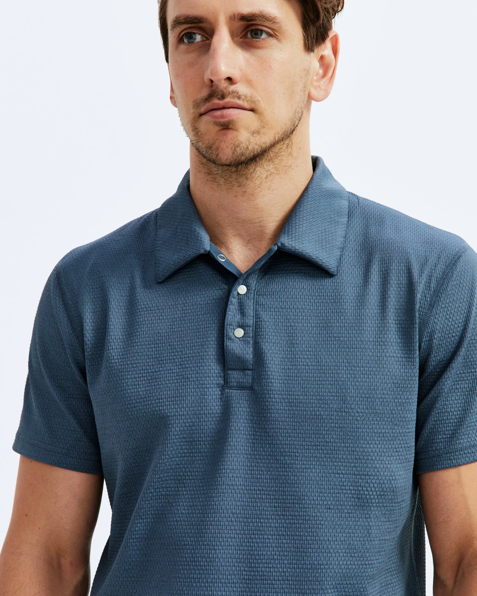 Solotex Mesh Polo - Vault sold by Reigning Champ product image thumbnail 5