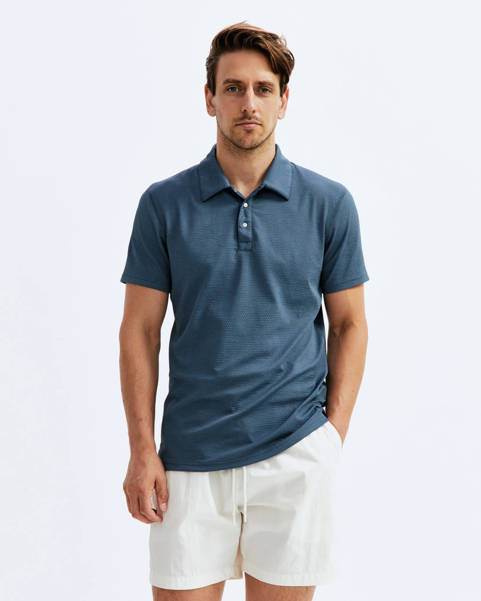 Solotex Mesh Polo - Vault sold by Reigning Champ product image thumbnail 2