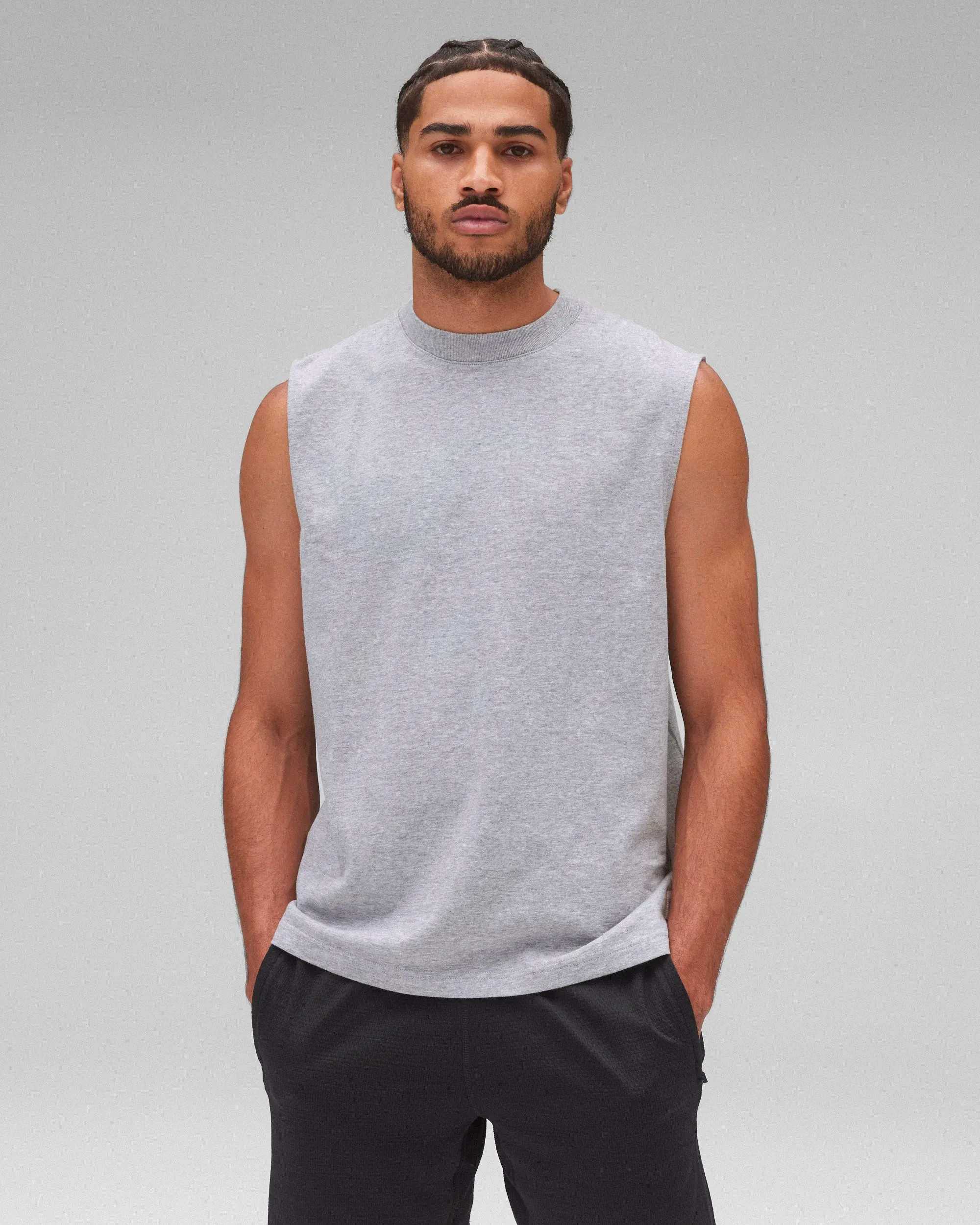 Midweight Jersey Sleeveless Shirt sold by Reigning Champ product image thumbnail 2