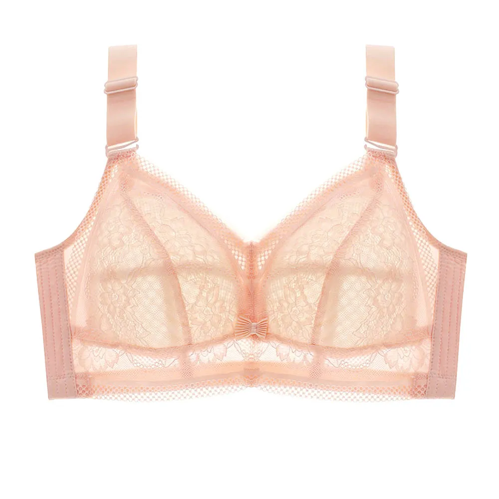 Allegra K- Women's Plus Size Push-Up Wire-free 4-Hook Bra sold by Reitmans
