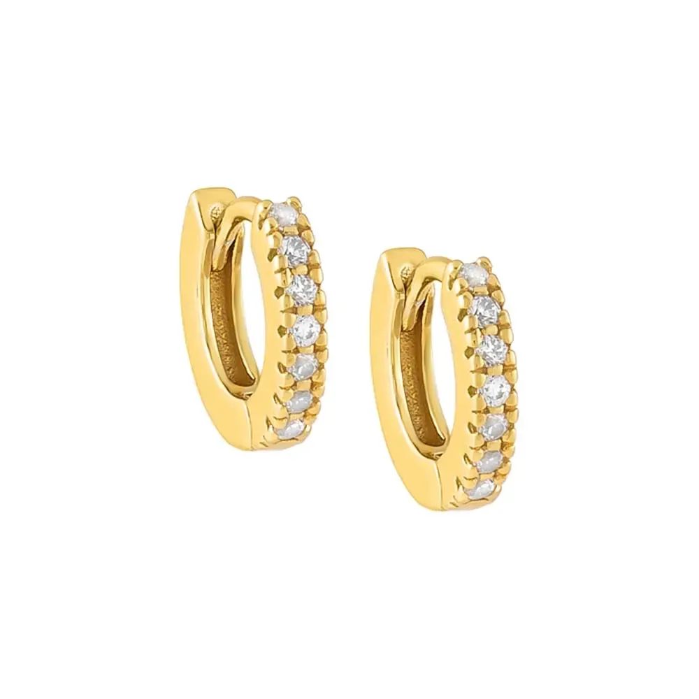 CZ Mini Huggie Earring sold by Reitmans product image thumbnail 2