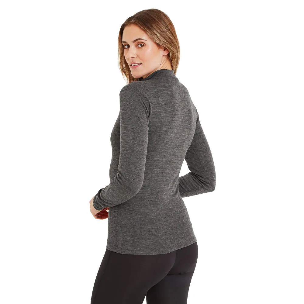 TOG24 - Womens/Ladies Nevis Merino Wool Zip Neck Base Layer Top sold by Reitmans product image thumbnail 2