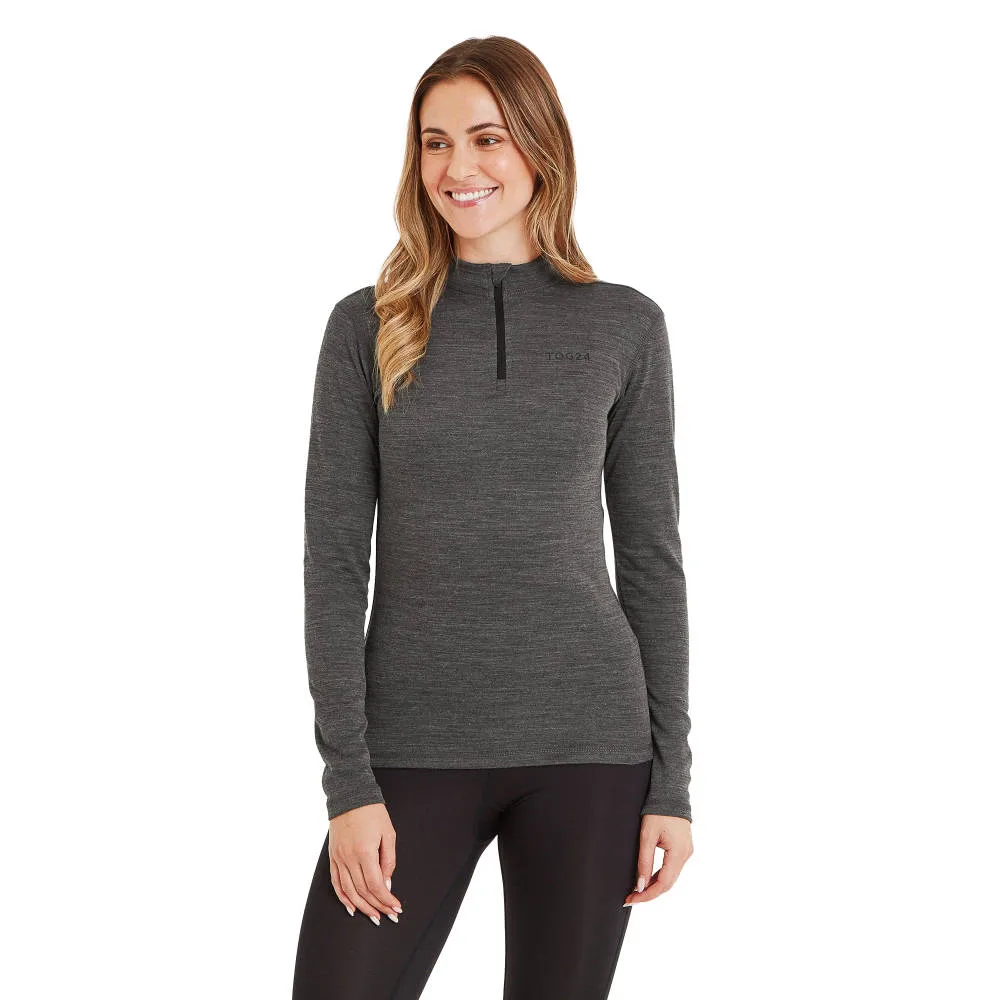 TOG24 - Womens/Ladies Nevis Merino Wool Zip Neck Base Layer Top sold by Reitmans product image thumbnail 3