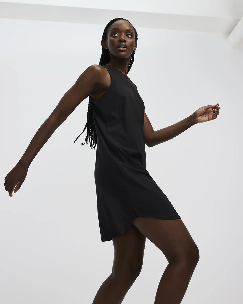 Sleeveless Crew-Neck Dress - Hyba sold by Reitmans product image thumbnail 3