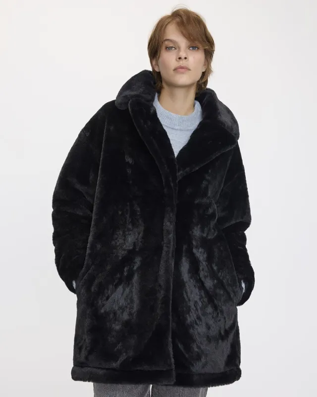 Faux Fur Coat sold by Reitmans
