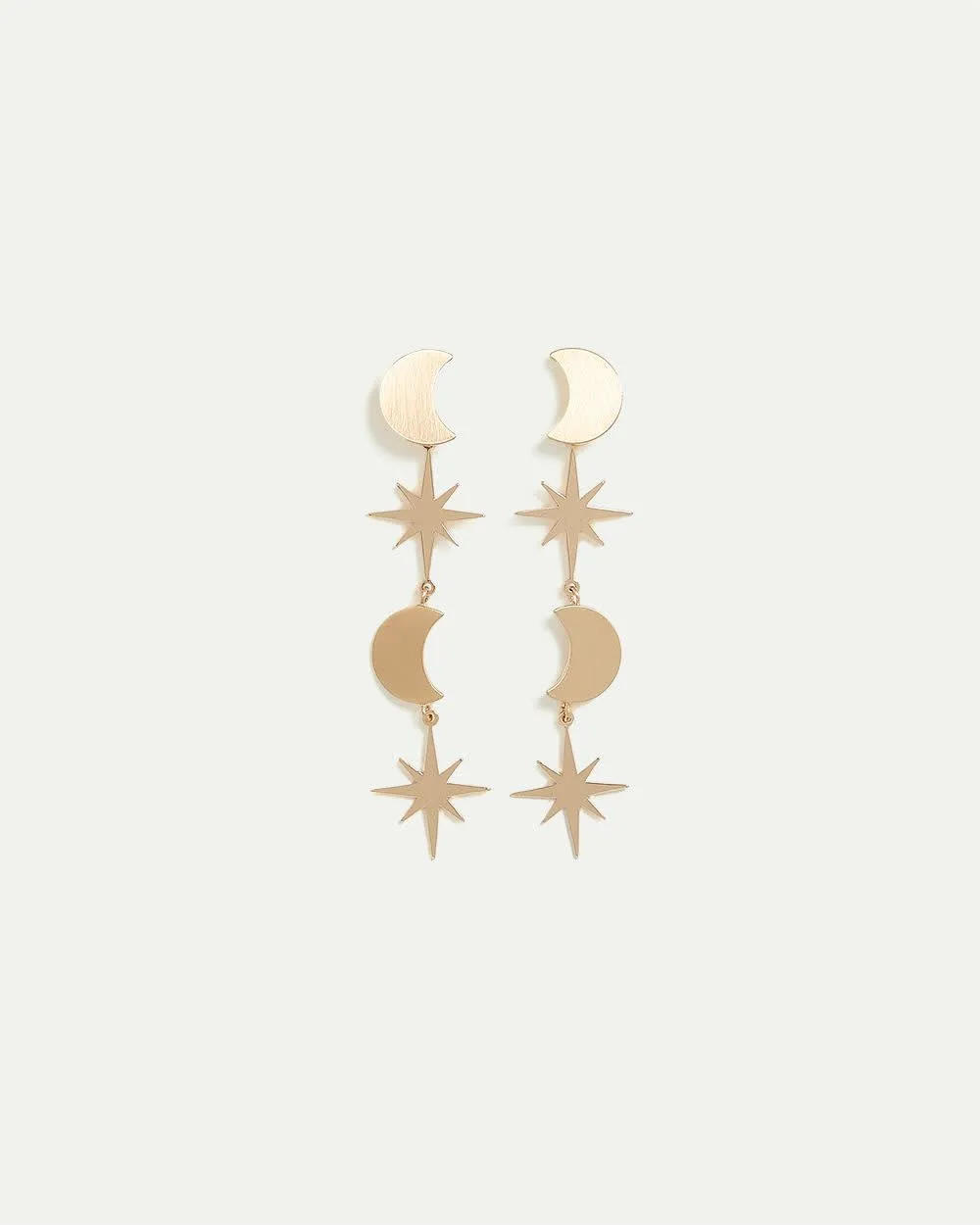 Earrings with Moon and Star Pendants - Toni Fifi. X Reitmans sold by Reitmans product image thumbnail 2
