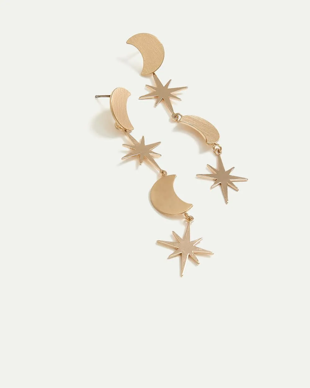 Earrings with Moon and Star Pendants - Toni Fifi. X Reitmans sold by Reitmans product image thumbnail 3