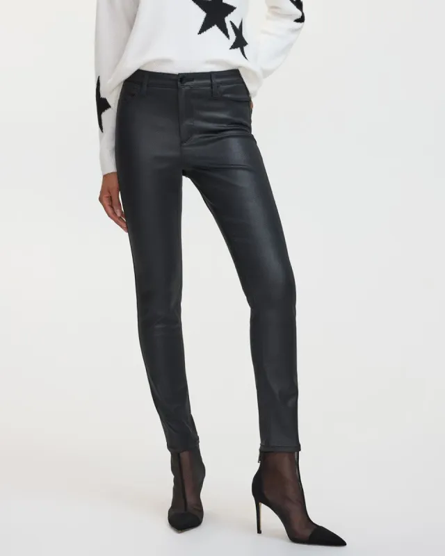 Skinny-Leg High-Rise Coated Pants - The Signature (R) - Petite sold by Reitmans