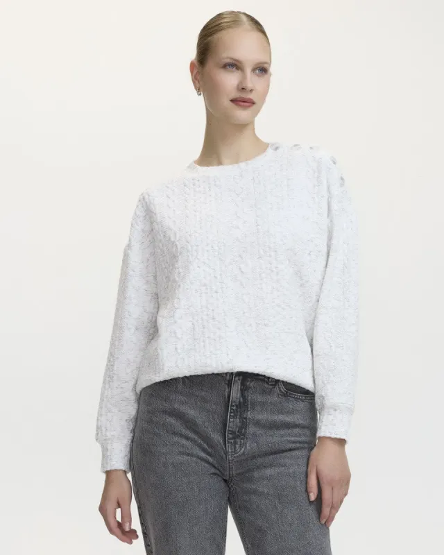 Long-Sleeve Crew-Neck Sweatshirt sold by Reitmans