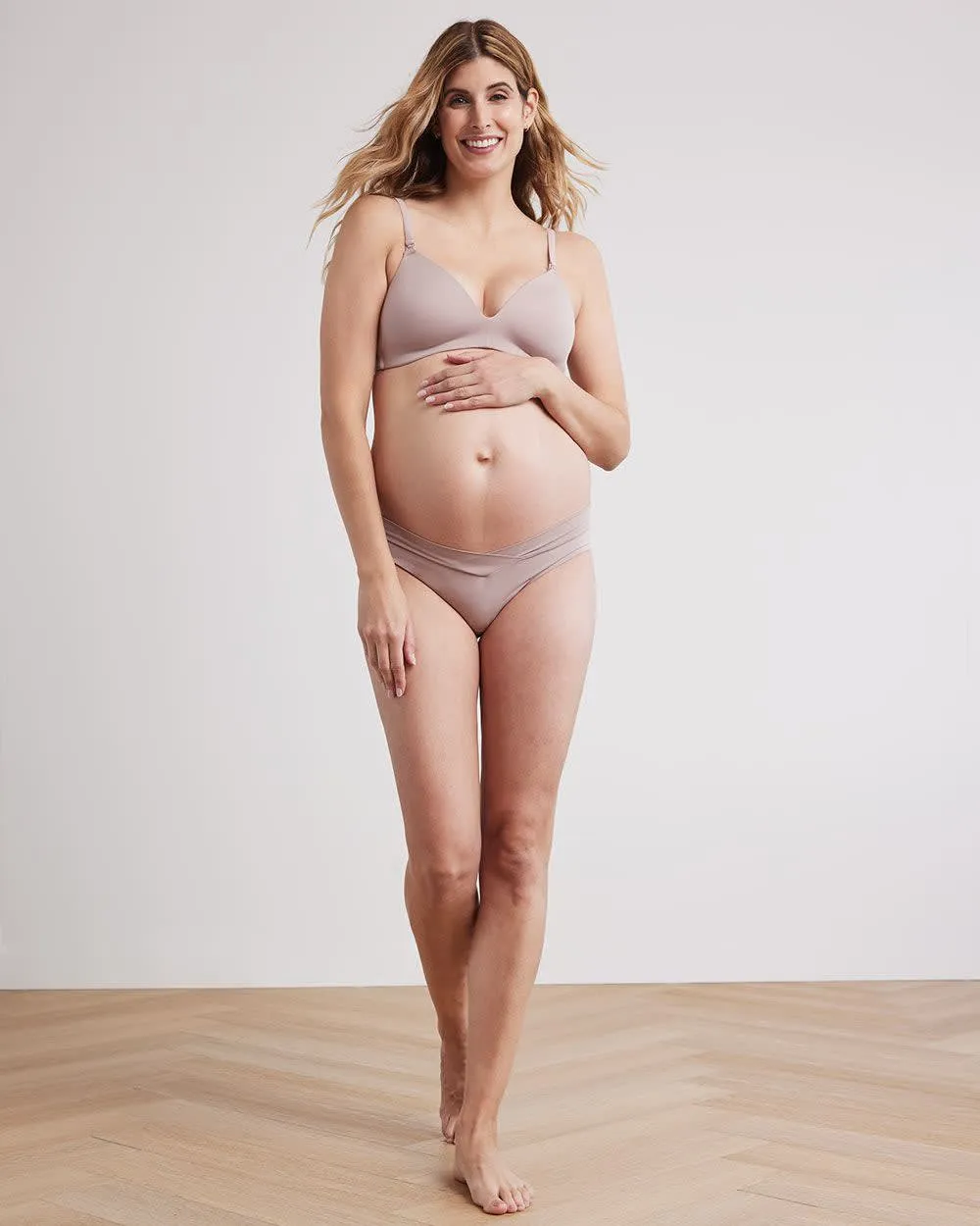 Microfiber Cross-Front Hipster Panty - Thyme Maternity sold by Reitmans product image thumbnail 2