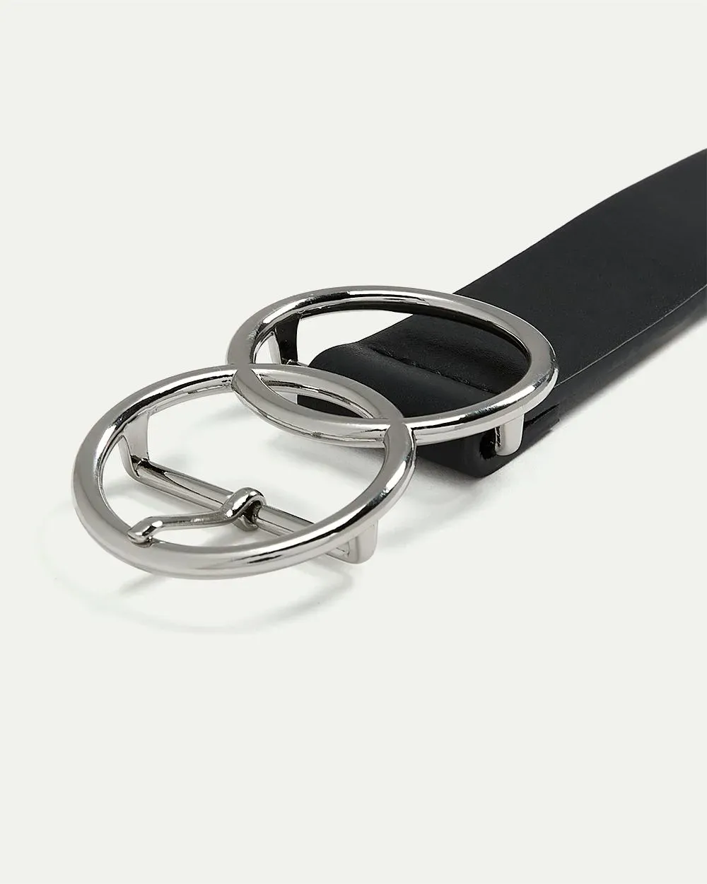 Faux Leather Belt with Double Ring Buckle sold by Reitmans product image thumbnail 5