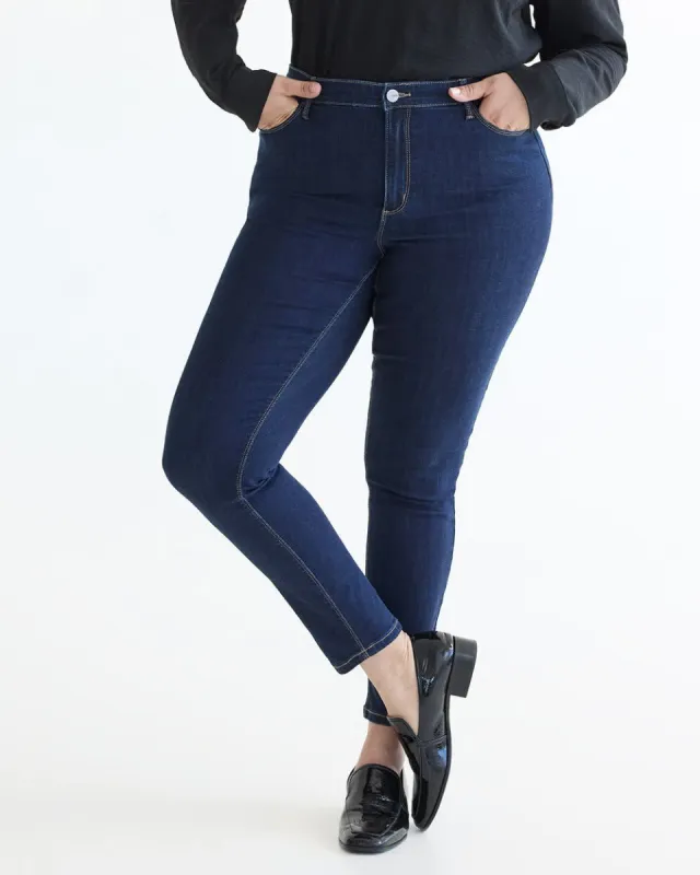 Skinny-Leg High-Rise Jean, Signature Soft sold by Reitmans