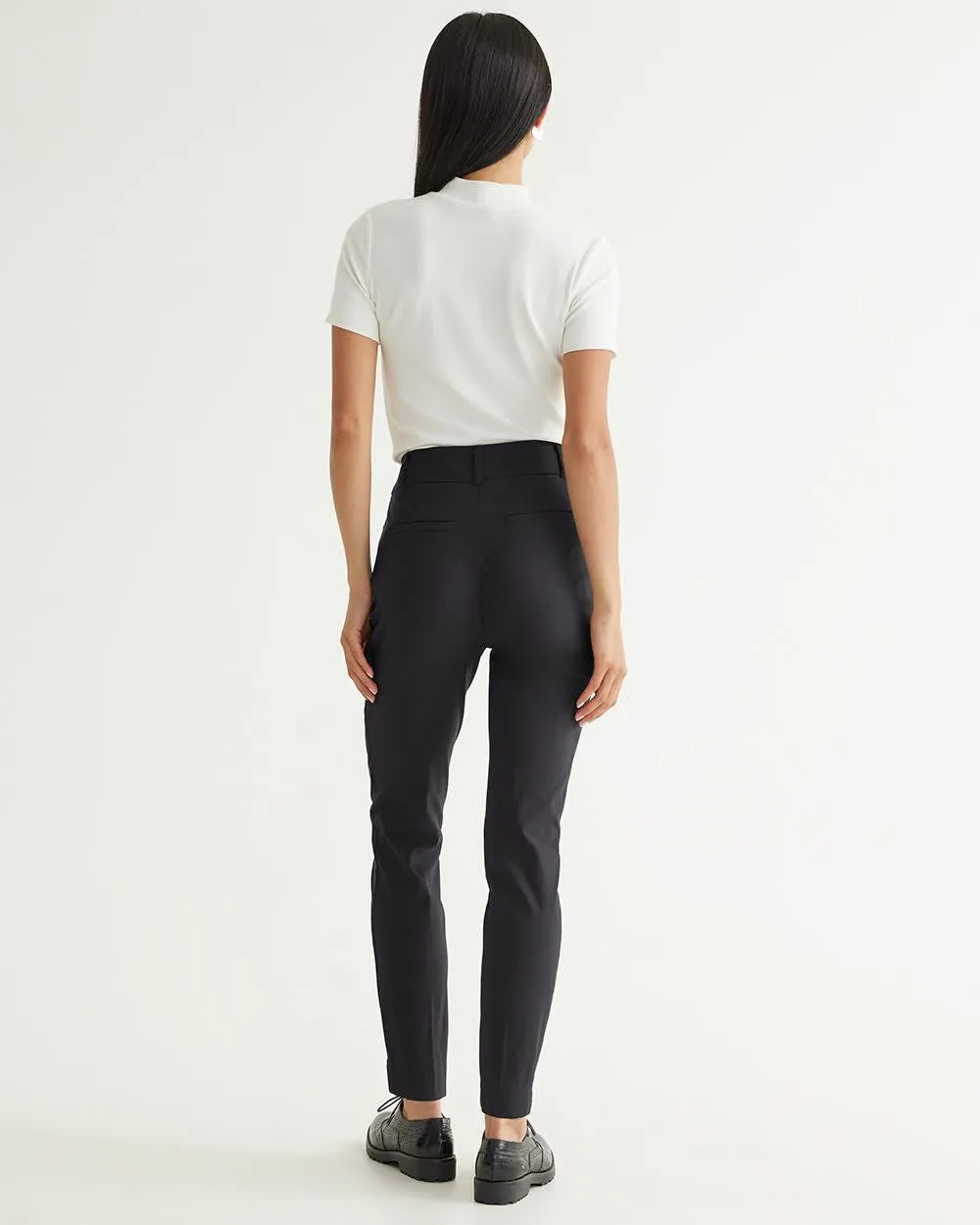 Slim-Leg High-Rise Ankle Pant - The Iconic (R) sold by Reitmans product image thumbnail 2