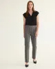 Straight-Leg High-Rise Plaid Pants, The Iconic - Petite sold by Reitmans
