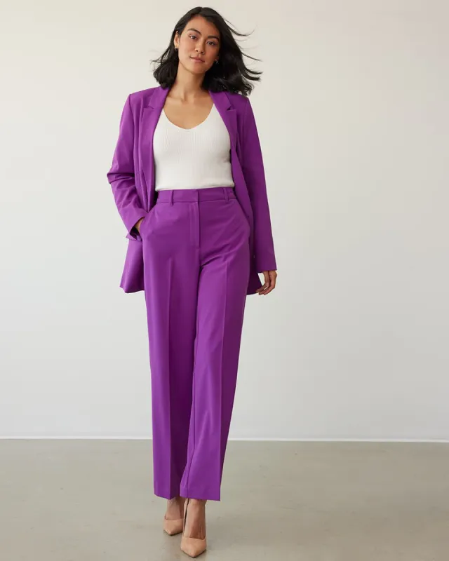 Straight-Leg High-Rise Pant - The Timeless - Petite sold by Reitmans