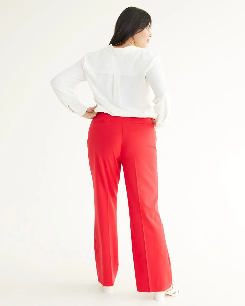 Straight-Leg High-Rise Pant - The Timeless - Tall sold by Reitmans product image thumbnail 2