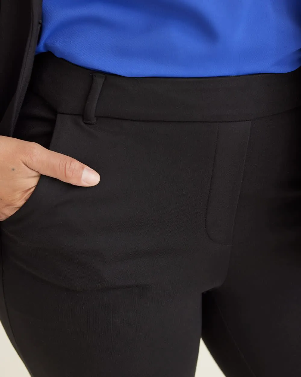 Straight-Leg High-Rise Pants - The Modern Stretch (R) - Tall sold by Reitmans product image thumbnail 3