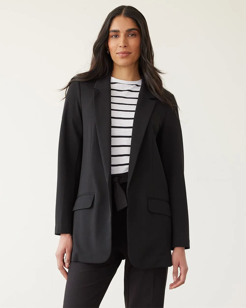 Long-Sleeve Open Blazer sold by Reitmans