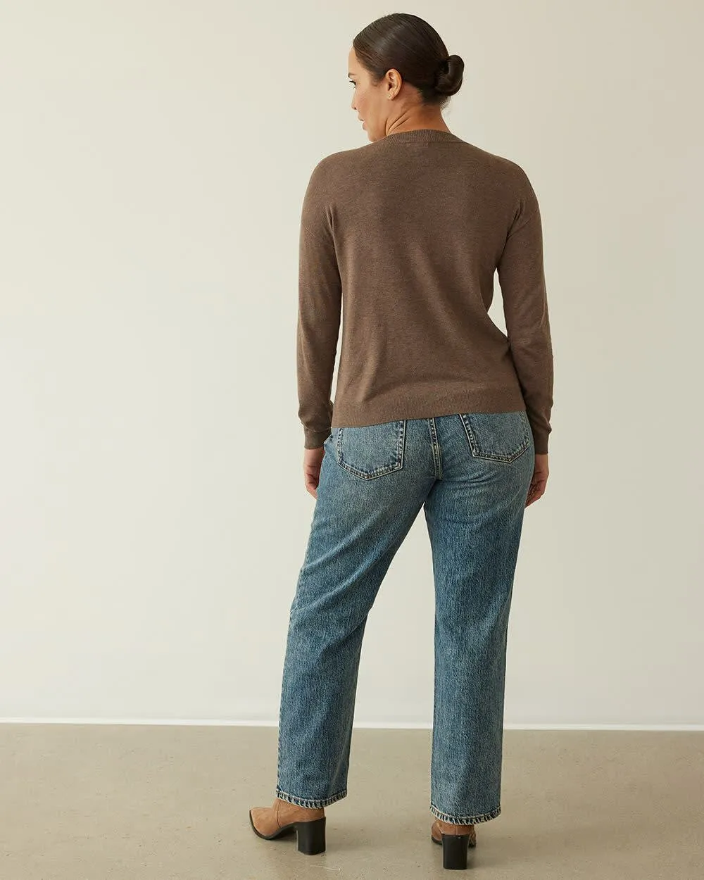 Long-Sleeve V-Neck Cardigan, R Essentials sold by Reitmans product image thumbnail 3