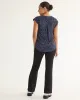 Cap-Sleeve Blouse with V Neckline, R Essentials sold by Reitmans