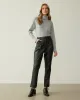 Tapered-Leg Faux Leather Pants sold by Reitmans