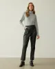 Tapered-Leg Faux Leather Pants sold by Reitmans