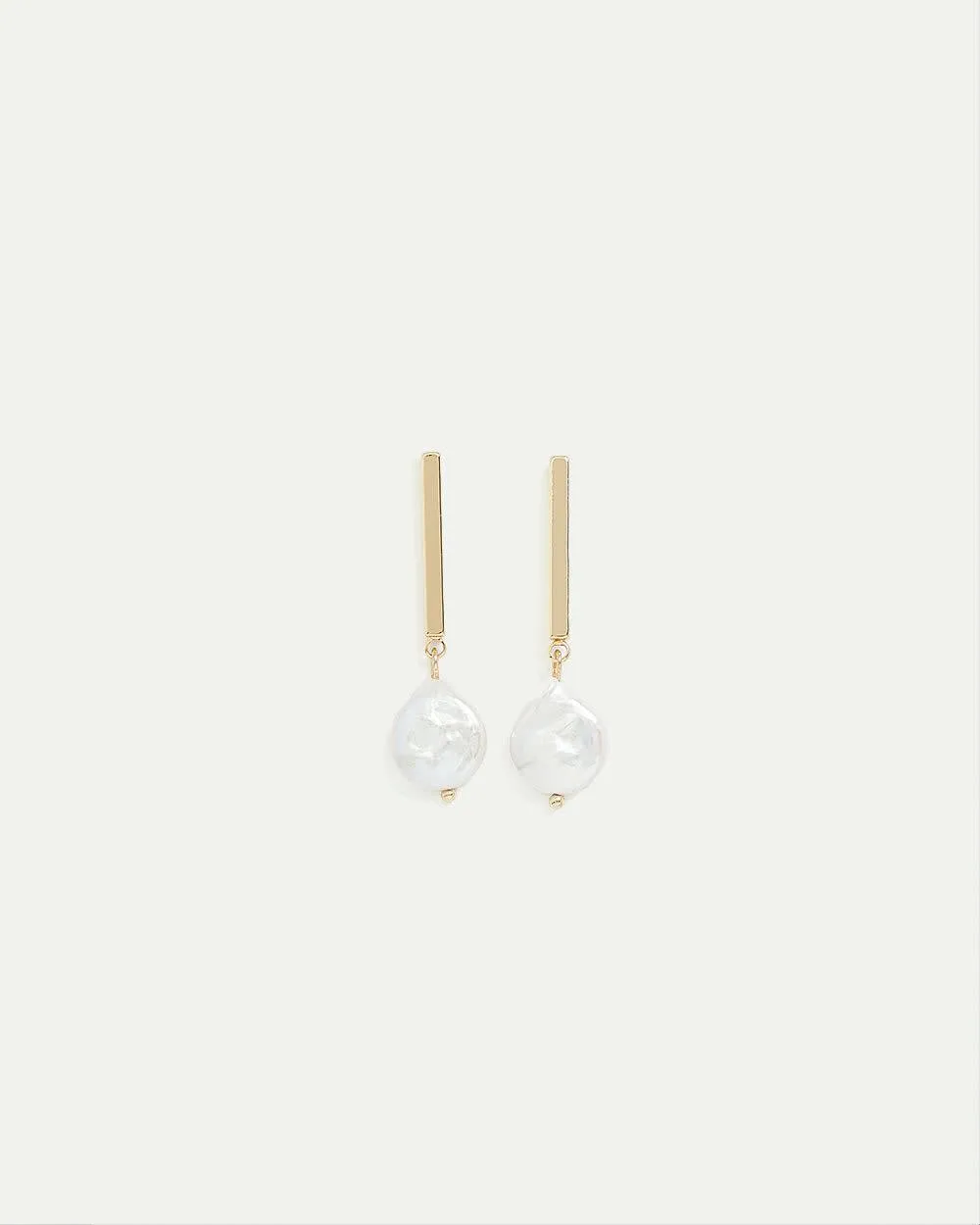 Stick Earrings with Water Pearls sold by Reitmans product image thumbnail 2