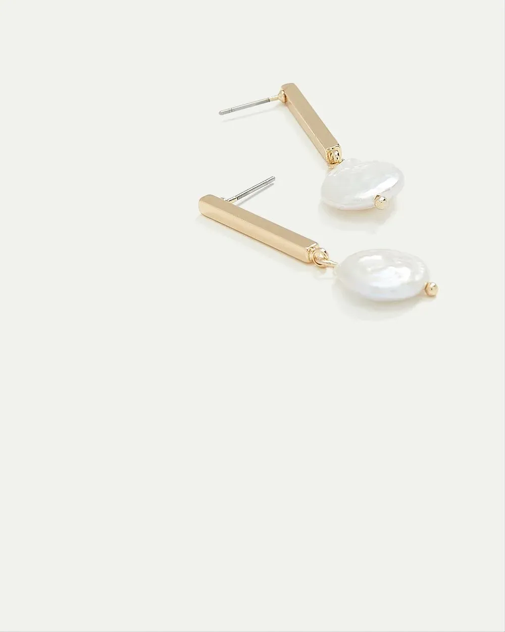Stick Earrings with Water Pearls sold by Reitmans product image thumbnail 3