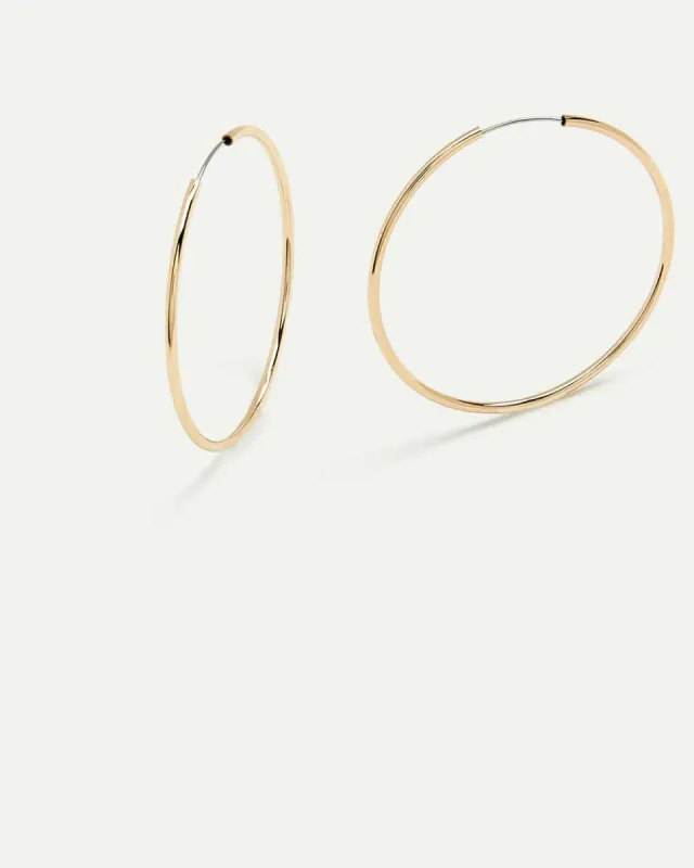 Large Essential Hoops sold by Reitmans