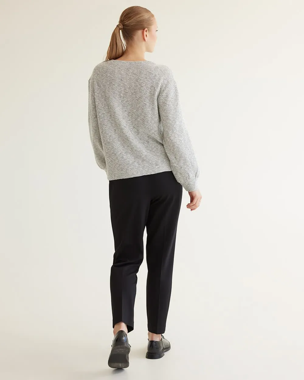 Long-Sleeve Crew-Neck Tee sold by Reitmans product image thumbnail 2