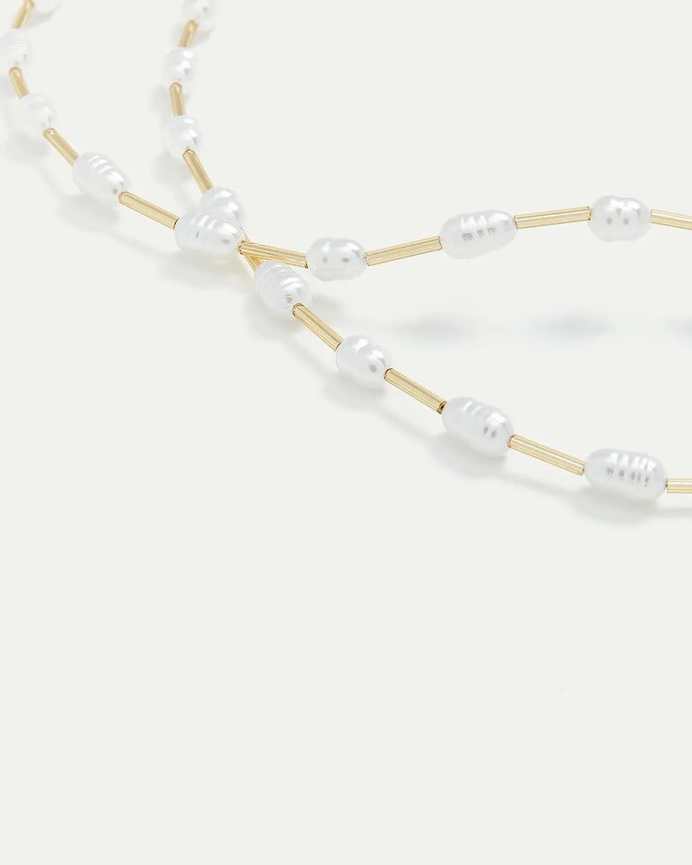 Short Necklace with Pearls sold by Reitmans