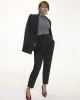 Tapered-Leg High-Rise Pant with Sash - The Timeless sold by Reitmans