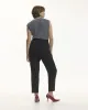 Tapered-Leg High-Rise Pant with Sash - The Timeless sold by Reitmans