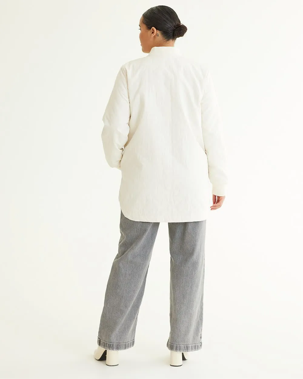 Lightweight Quilted Bomber Jacket sold by Reitmans product image thumbnail 2