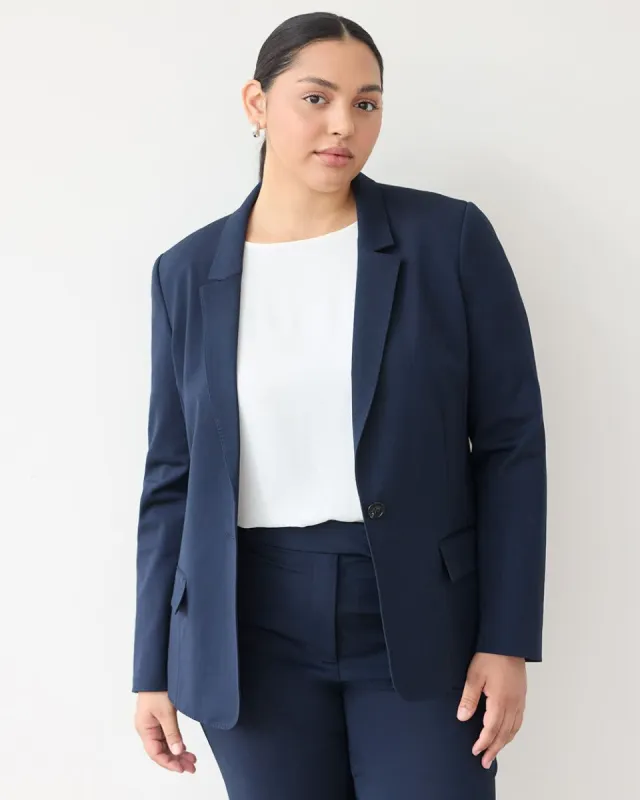 Structured Blazer - The Classic Stretch sold by Reitmans