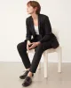 Slim-Leg High-Rise Pant - The Classic Stretch - Petite sold by Reitmans