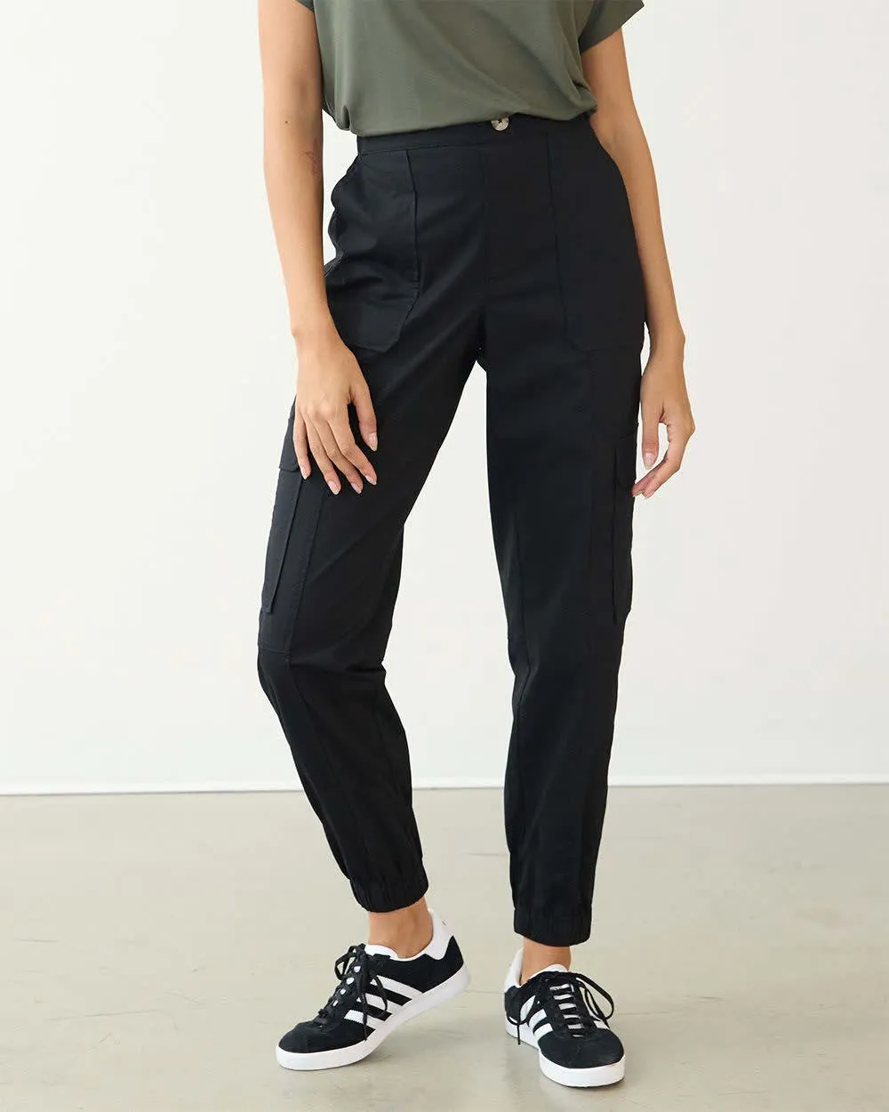 Poplin Jogger with Cargo Pockets sold by Reitmans product image thumbnail 4