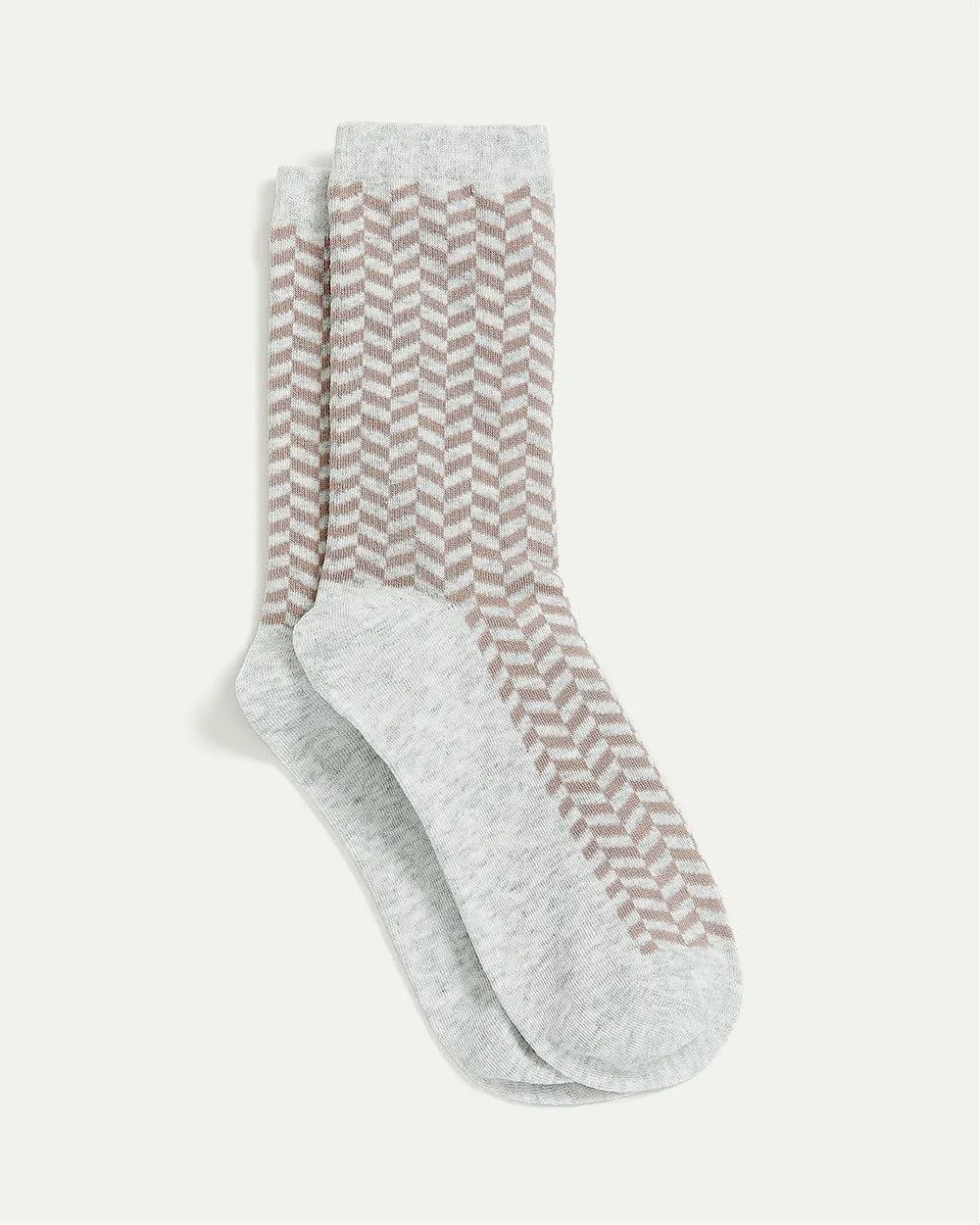 Cottons Socks with Twill Pattern sold by Reitmans