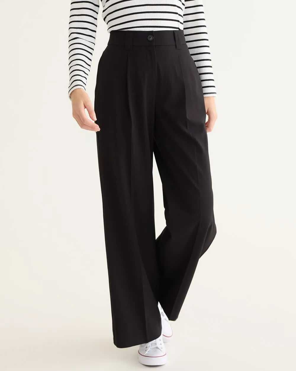 Wide-Leg High-Rise Pant - Tall - The Timeless sold by Reitmans