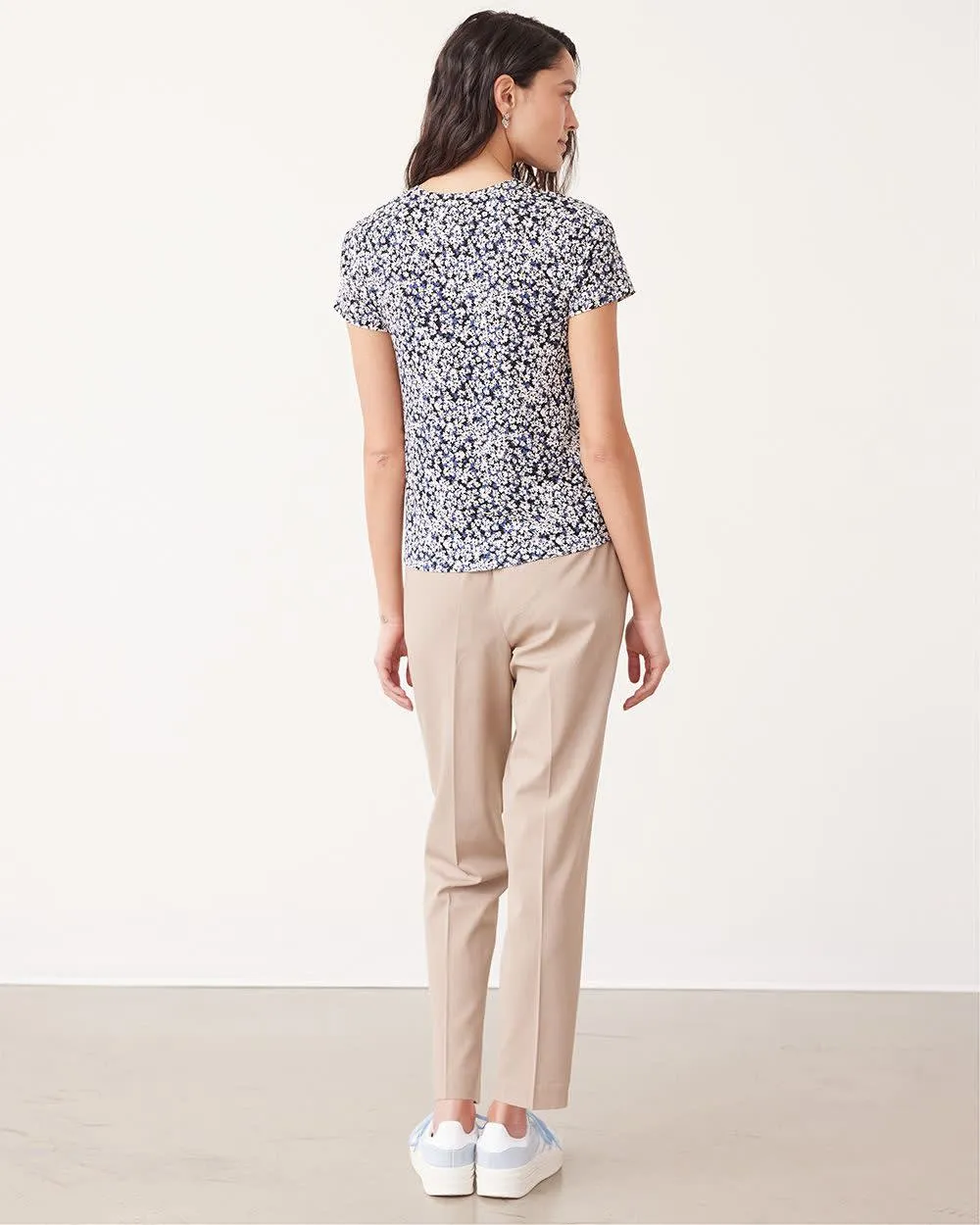 Short-Sleeve Crew-Neck Tee sold by Reitmans product image thumbnail 2