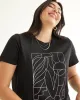 Short-Sleeve Crew-Neck Tee - R Essentials sold by Reitmans