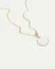 Short Paperclip Chain with Pearl Pendant sold by Reitmans