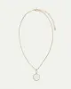 Short Paperclip Chain with Pearl Pendant sold by Reitmans