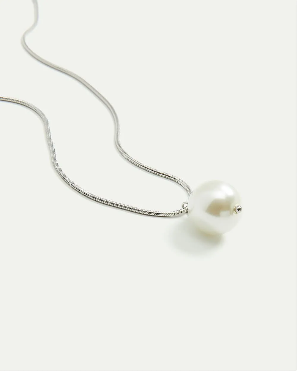 Toggle Necklace with Pearl Pendant sold by Reitmans
