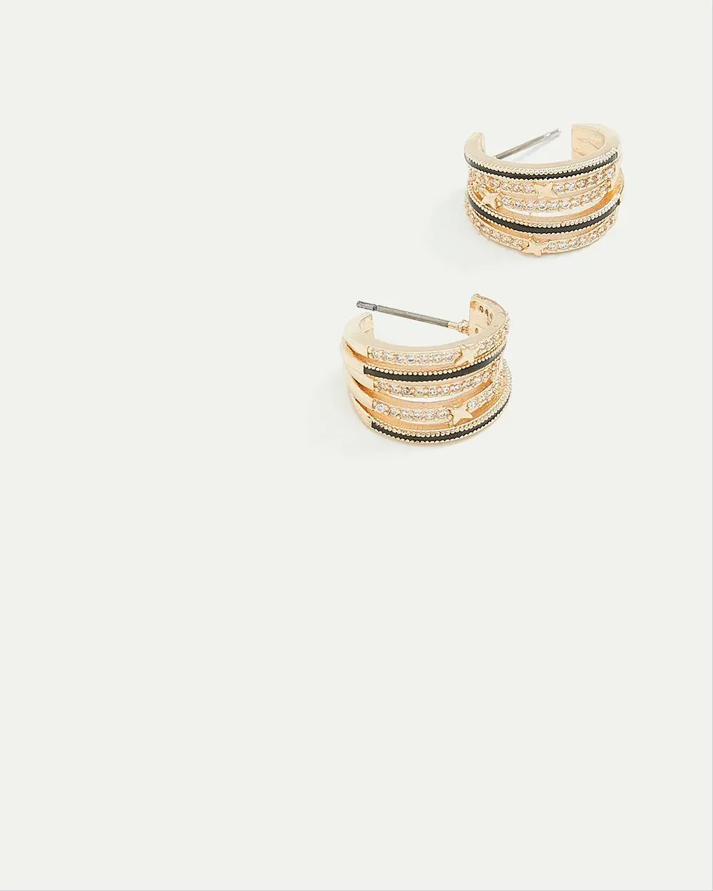 Cuff Earrings with Stones sold by Reitmans product image thumbnail 3