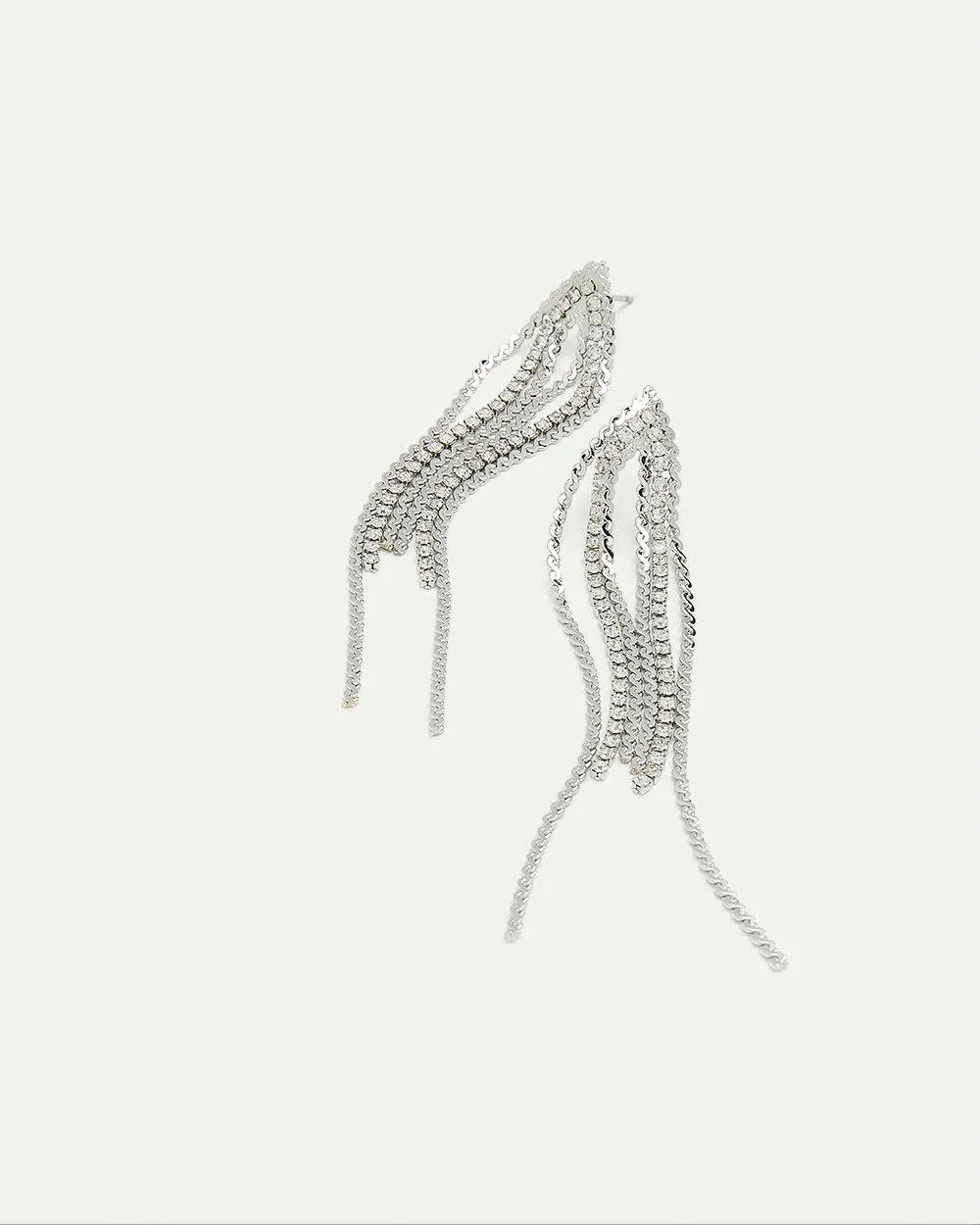 Stud Earrings with Dangling Chains sold by Reitmans