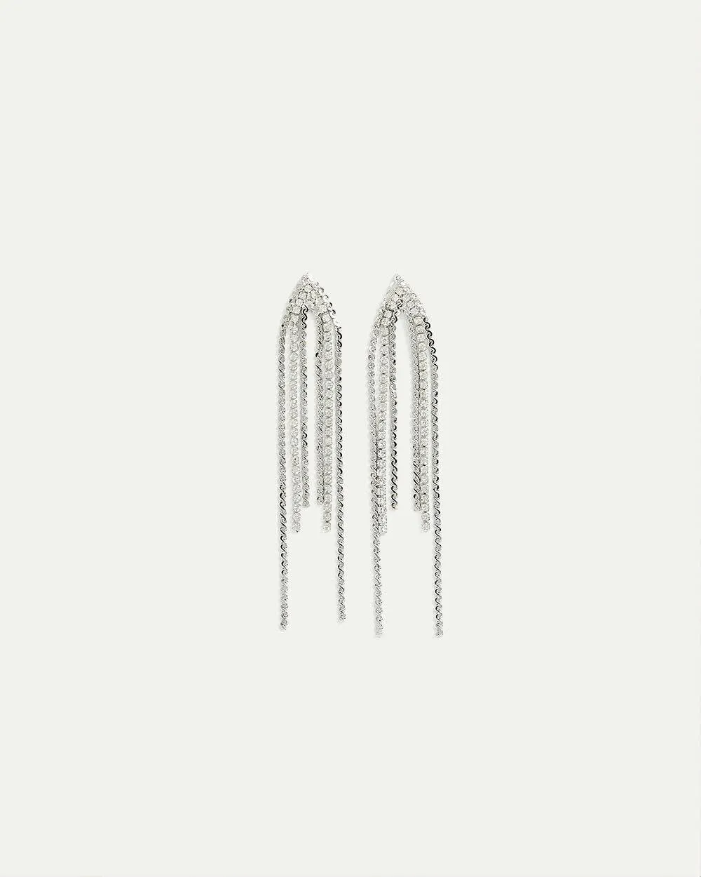 Stud Earrings with Dangling Chains sold by Reitmans product image thumbnail 2
