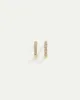 Small Open Hoops with Rhinestones sold by Reitmans